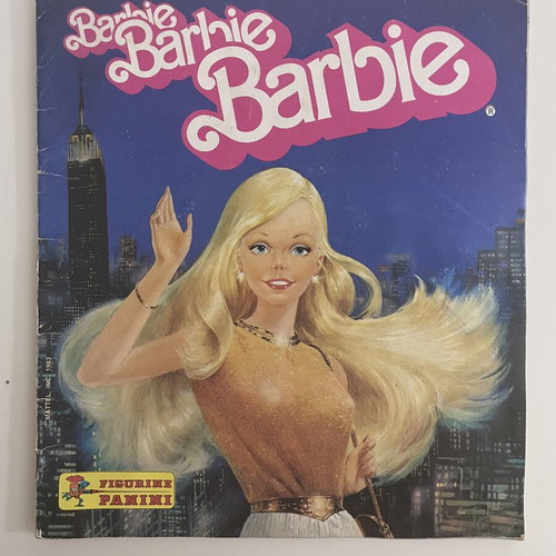Barbie Panini sticker album 1983 used, 169/180 stickers complete