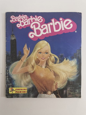 Barbie Panini sticker album 1983 used, 169/180 stickers complete