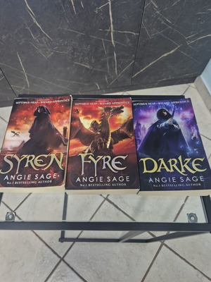 Septimus Heap Wizard Apprentice books 5-7 set by Angie Sage