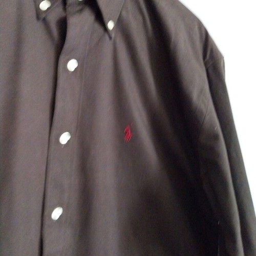 Ralph Lauren men's dress shirt, brown, size XXL