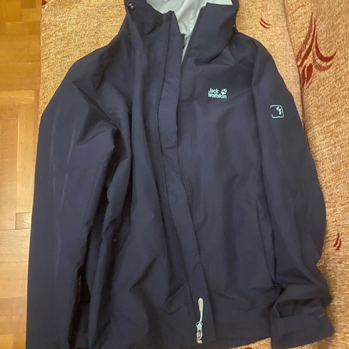 Jack Wolfskin jacket used, dark blue, size S