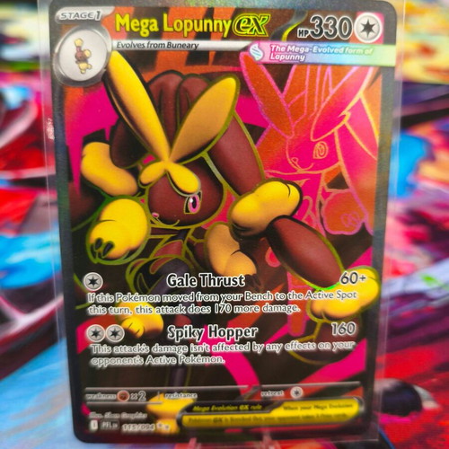 Pokémon Tcg Mega Lopunny ex (PFL 115) like new