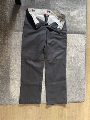 Dickies 874 trousers like new, unisex, size S, gray