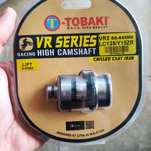 Tobaki VR2 Camshaft for Crypton X 65-68mm new