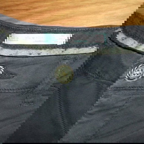 Bershka памучни летни къси панталони S/M употребявани сини