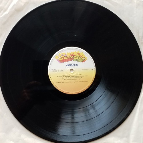 Vangelis Vangelis vinyl LP reissue