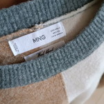 Mango two-tone pullover like new, size S