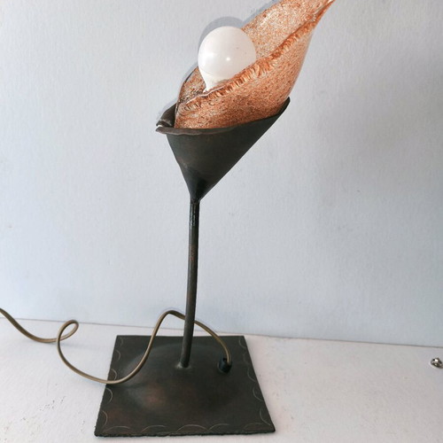 Table lamp Krinos with natural glass like new