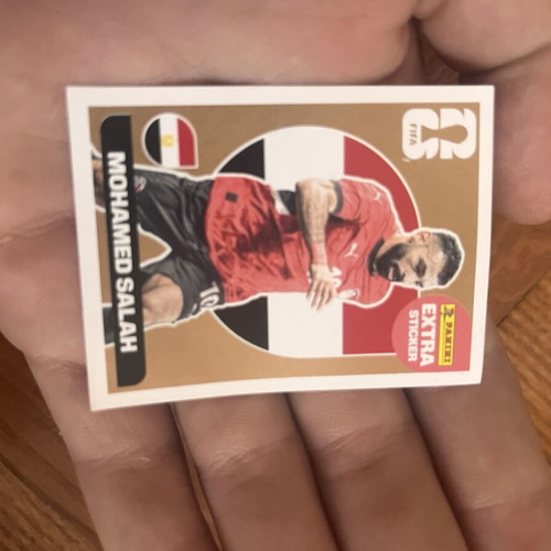 Panini Extra Sticker Mohamed Salah Bronze Variant new