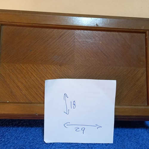 Wooden jewelry box used with velvet-lined compartments