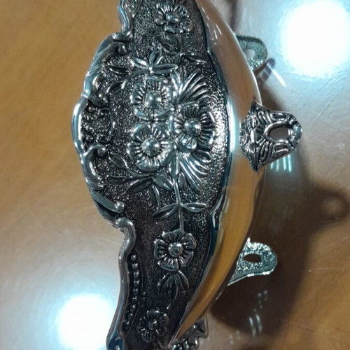 Silver-plated gondola new, pack of 17 pieces, length 22cm