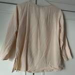 Wetseal women's blouse size S beige-salmon 100% cotton like new
