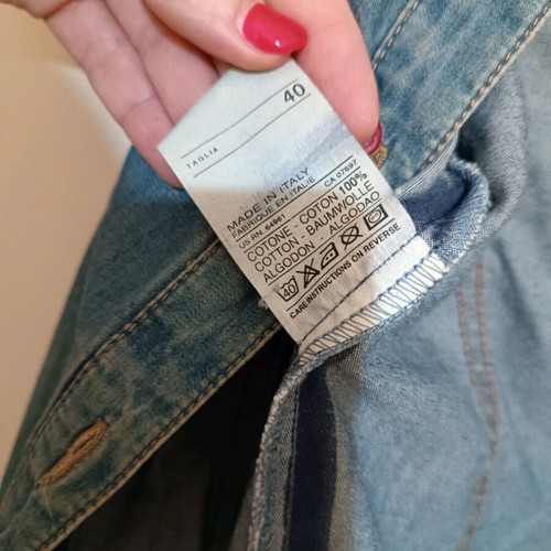 United Colors of Benetton denim jacket like new, blue, size S