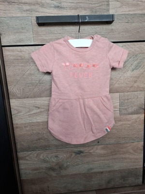 Dirkje baby dress, light pink, size 62