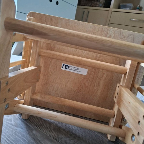 Mothercare rocking nursing chair like new with stool