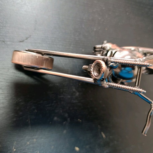 Decorative handmade motorcycle like new