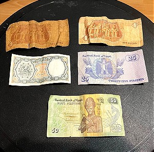 Αιγυπτιακά χαρτονομίσματα