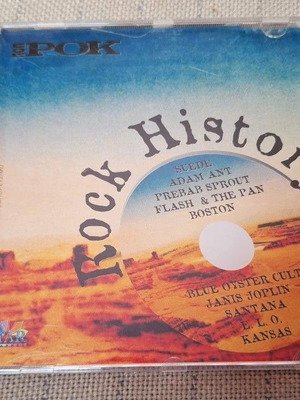 Rock History CD μεταχειρισμένο, διάφοροι καλλιτέχνες, ροκ