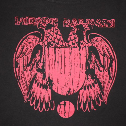 Pierre Balmain t-shirt size M used, black and red