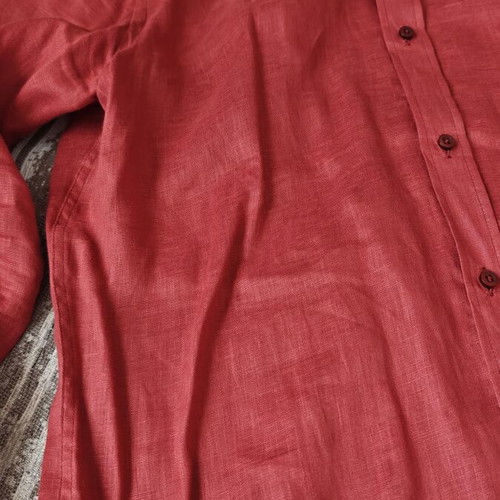 Bitsiani men's spring shirt red XL like new
