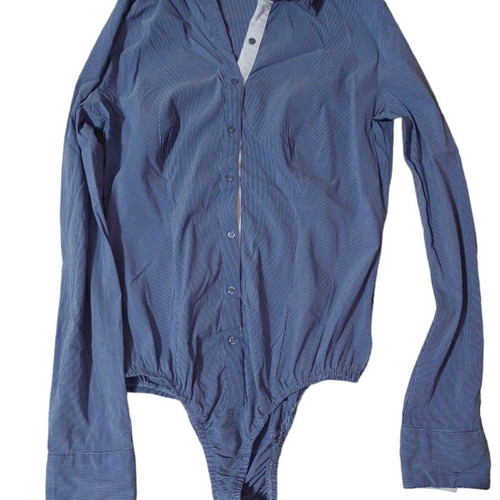 Shirt bodysuit used, blue, size L