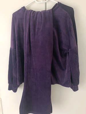 Purple tracksuit set, new, sweatshirt and pants