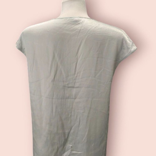 Silk top light green size M-L like new