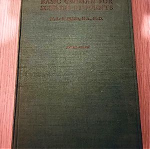 Barker / Basic German for Science Students (Heffer 1949 4η εκδ)