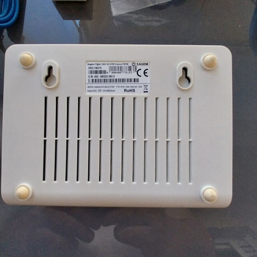 Sagem router with accessories and cables