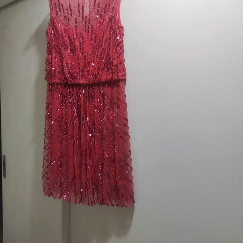 Demetrios dress with rhinestones like new