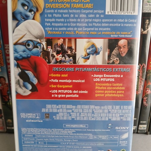 Los Pitufos DVD movie