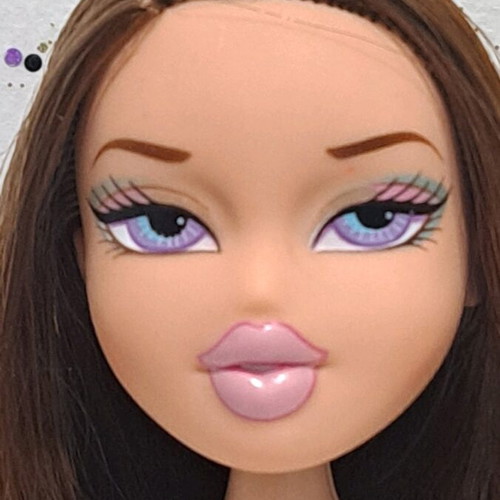 Bratz Play Sportz Racecar Driver Dana doll used with flaws
