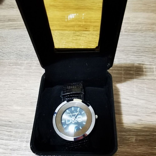 Dolce Gabbana watch new, black and silver