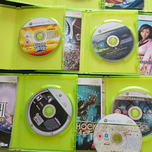 Xbox 360 games, set of 8