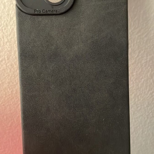 Velvet case for iPhone 13 new, black