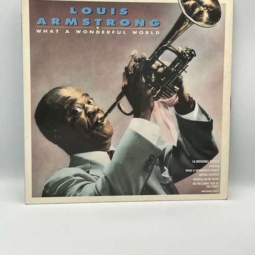 Louis Armstrong What A Wonderful World vinyl record