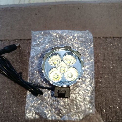 Bicycle light new with 5xCREE XM-L T6 U2 LED, 6000 lumens