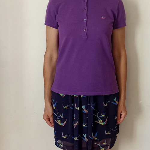 Etro women's polo shirt like new, purple, sizes S-M