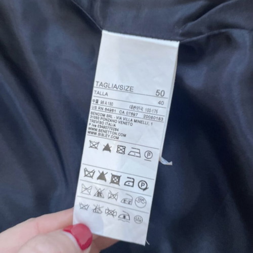 Sartoria Benetton men's grey suit No 50 like new