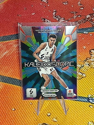 Κάρτα Wembanyama Prizm Eurolegue Kaleidoscopic 2023-24 νέα