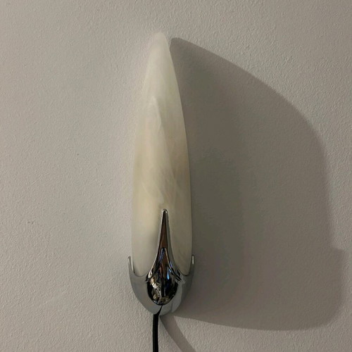 Idearte vintage 1980 wall lights used, Art Deco style inspired