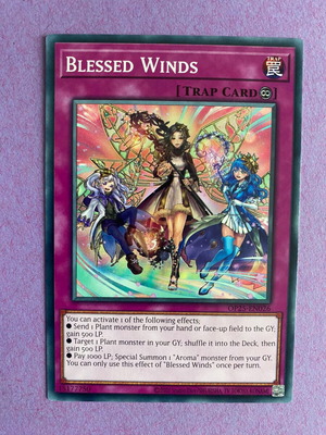 Yu-Gi-Oh! Card Blessed Winds like new