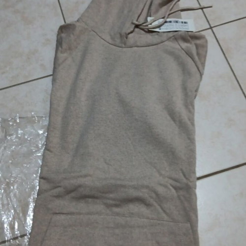 Men's hoodie beige, new, size XL