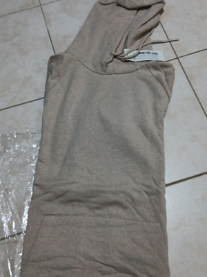 Men's hoodie beige, new, size XL