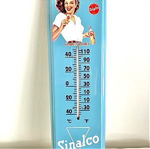 Διαφημιστική ταμπέλα-θερμόμετρο Sinalco