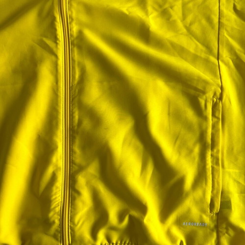 Adidas AEROREADY Primegreen Track Jacket, yellow, 2XL