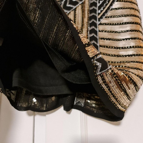 Spell skirt black and gold like new