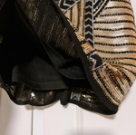 Spell skirt black and gold like new