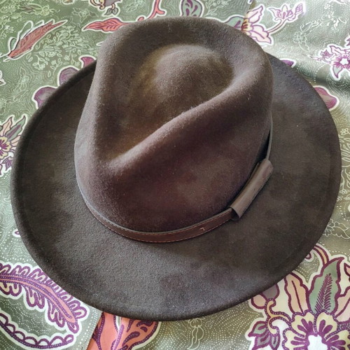 Solognac Felt Hat brown size 58 like new