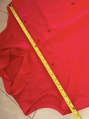Shirt red size L like new